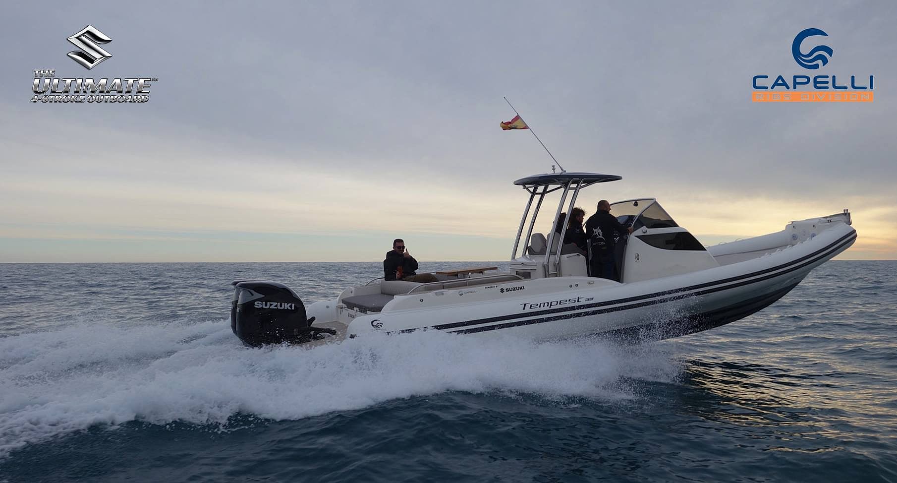 Capelli Tempest 38 + Suzuki 350 TWIN - 2018