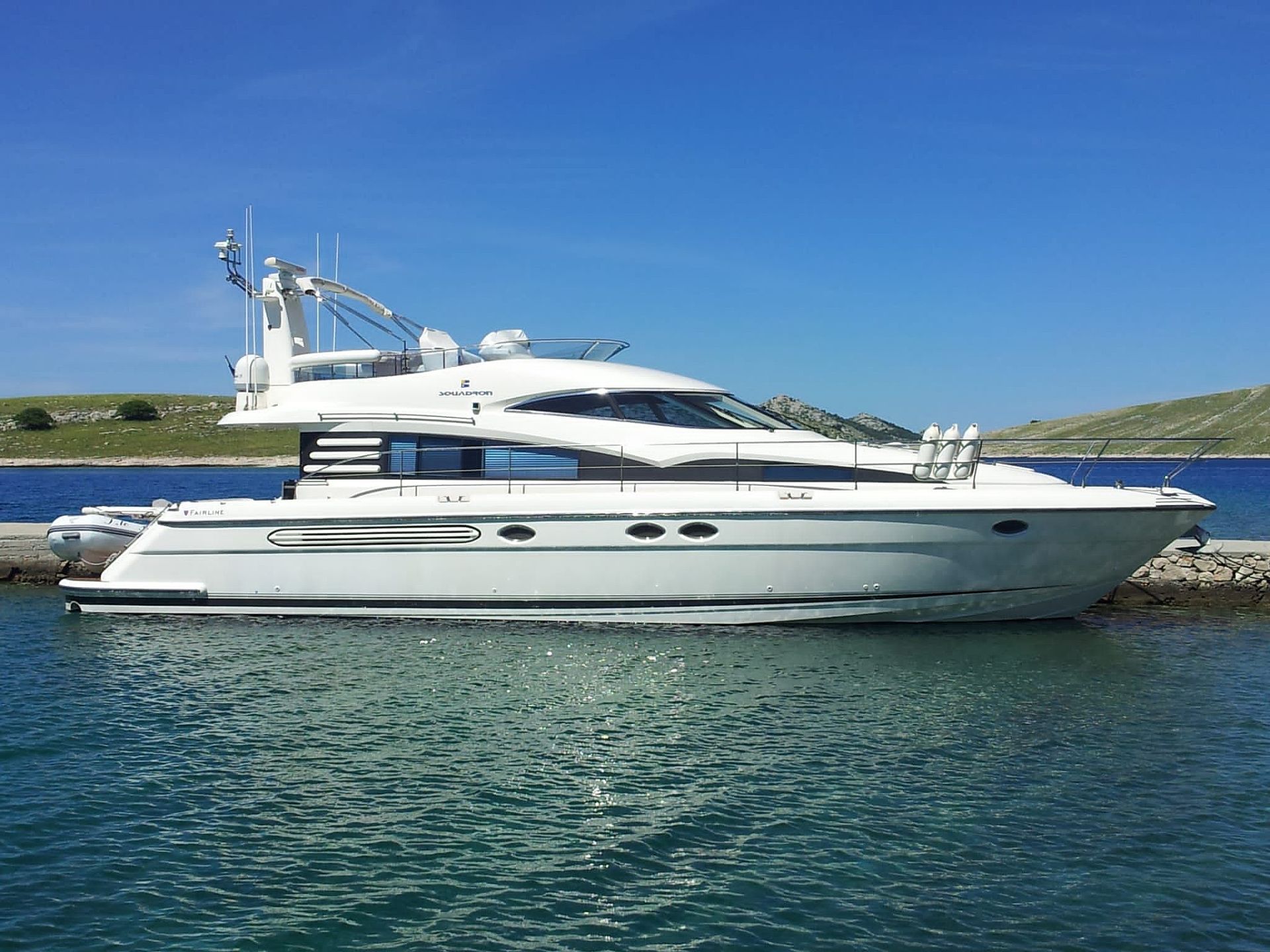 Fairline Squadron 52 - 2001 - for sale: 349000.-EUR
