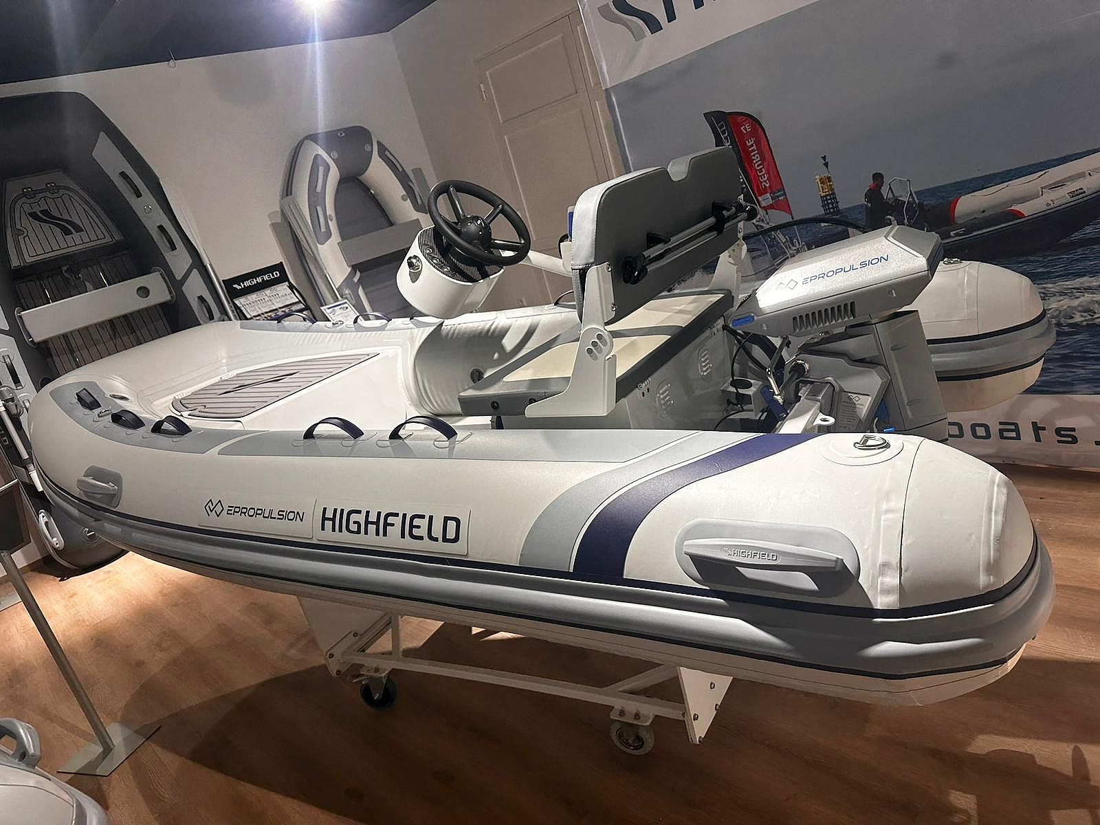 Highfield Classic 340 PVC + Epropulsion Navy 3.0 EVO - 2023