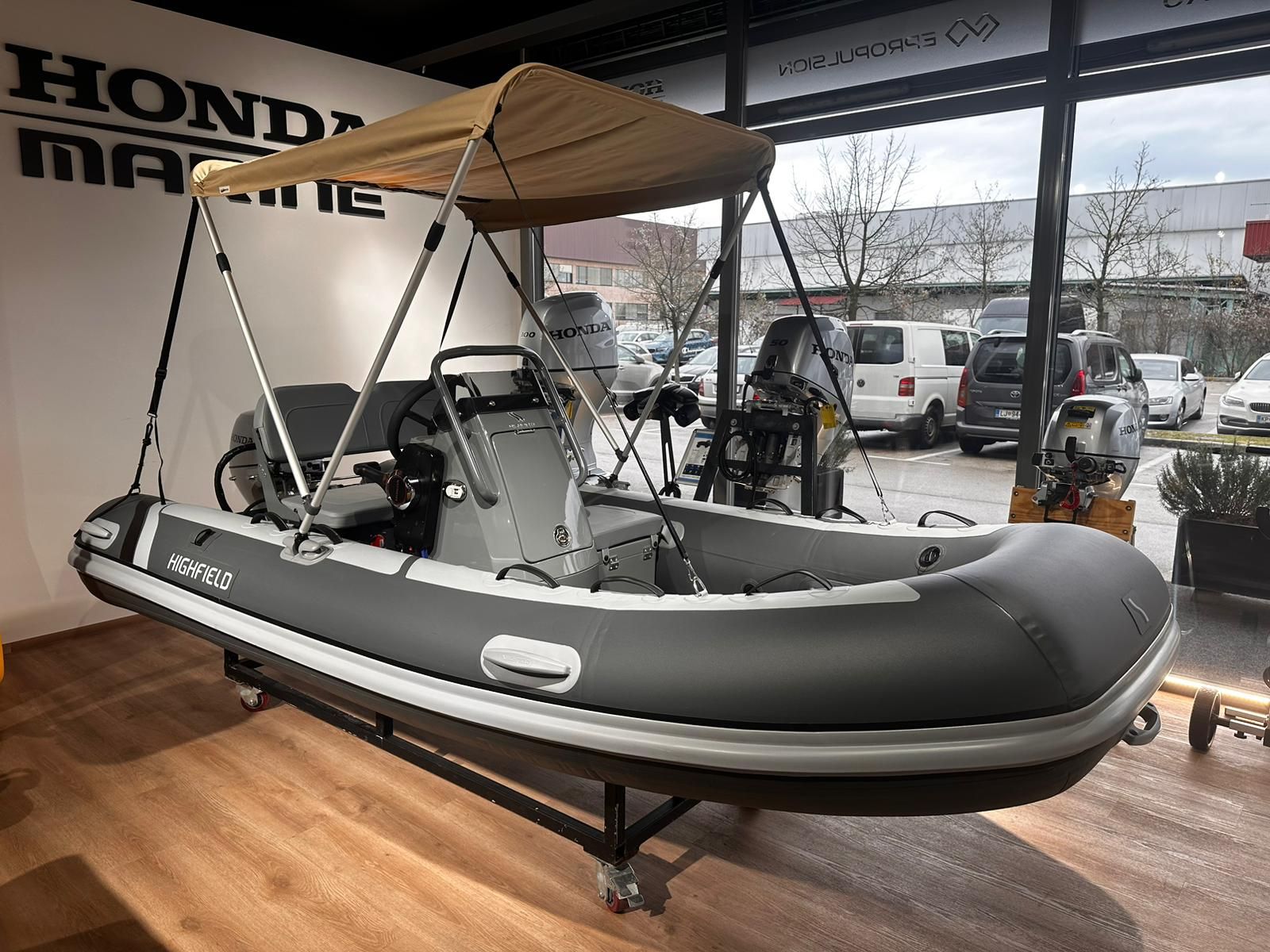 Highfield Classic 360 PVC +GT Konzola -  Honda 20 HP - 2023