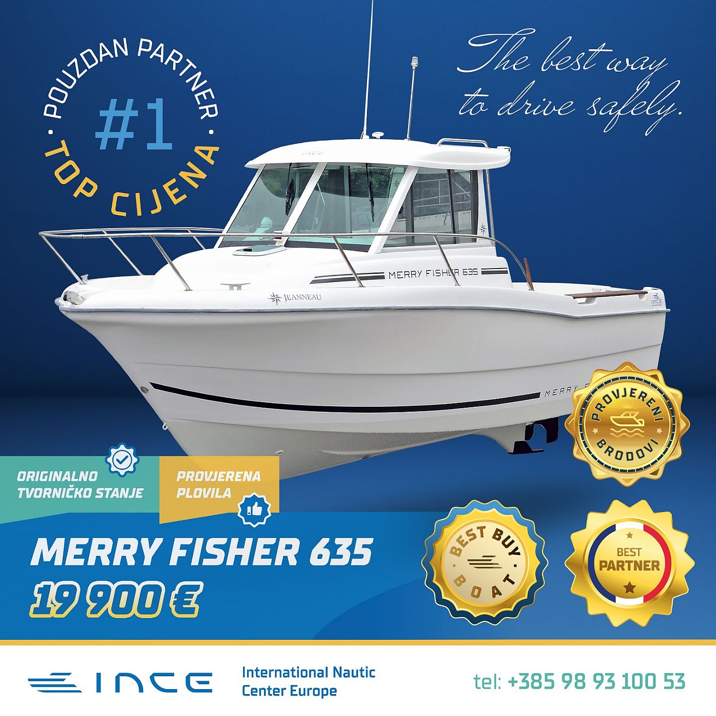 Jeanneau MERRY FISHER 635 - 1998