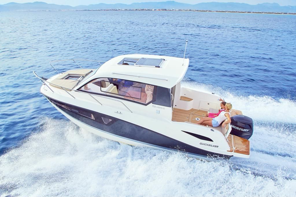 Quicksilver 755 Weekend + Mercury F250 V8 - HITRA DOBAVA - 2023