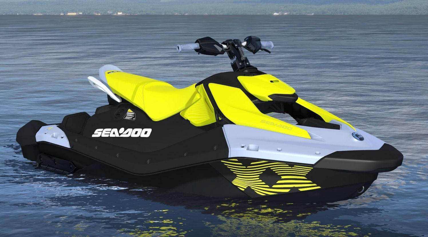 SeaDoo SEA DOO - SPARK 3UP TRIXX 90 - YELLOW - ZALOGA - 2024