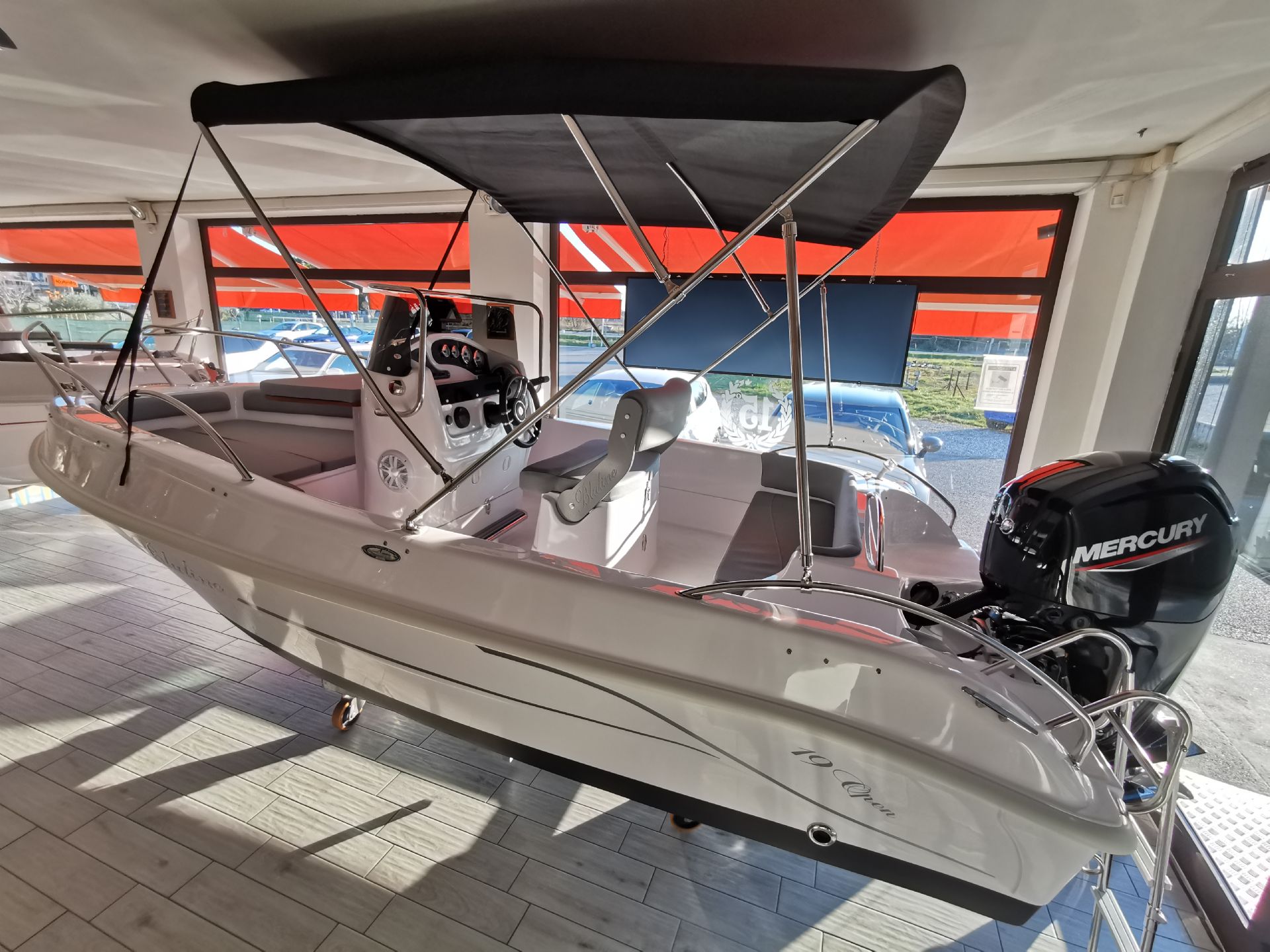 BLULINE 19 Open + Mercury F115 L EFI - 2024