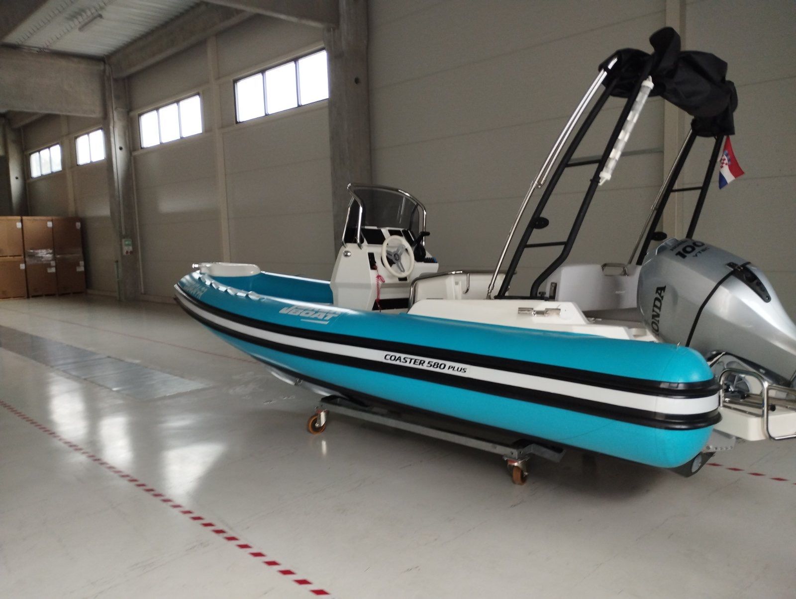 Joker boat Coaster 580 plus + HONDA BF100 - 2023