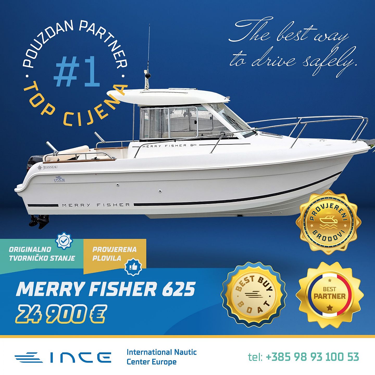 Jeanneau MERRY FISHER 625 - 2003