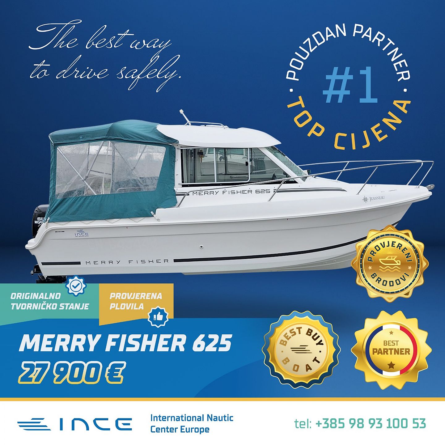 Jeanneau MERRY FISHER 625 - 2004