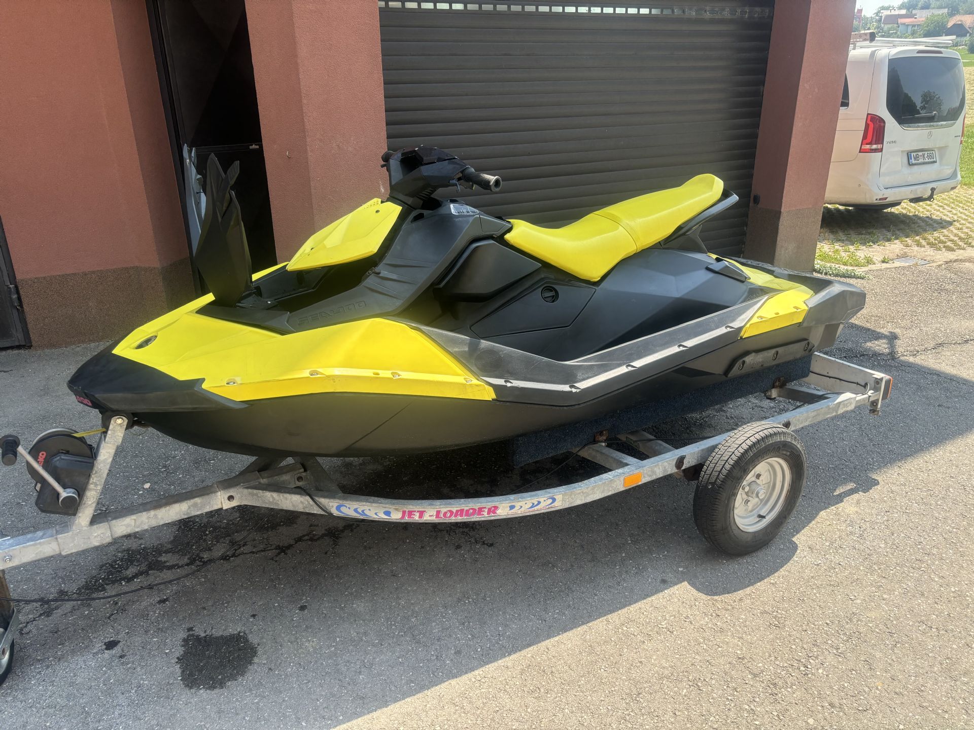 SeaDoo Spark 90 IBR z prikolico - 2016