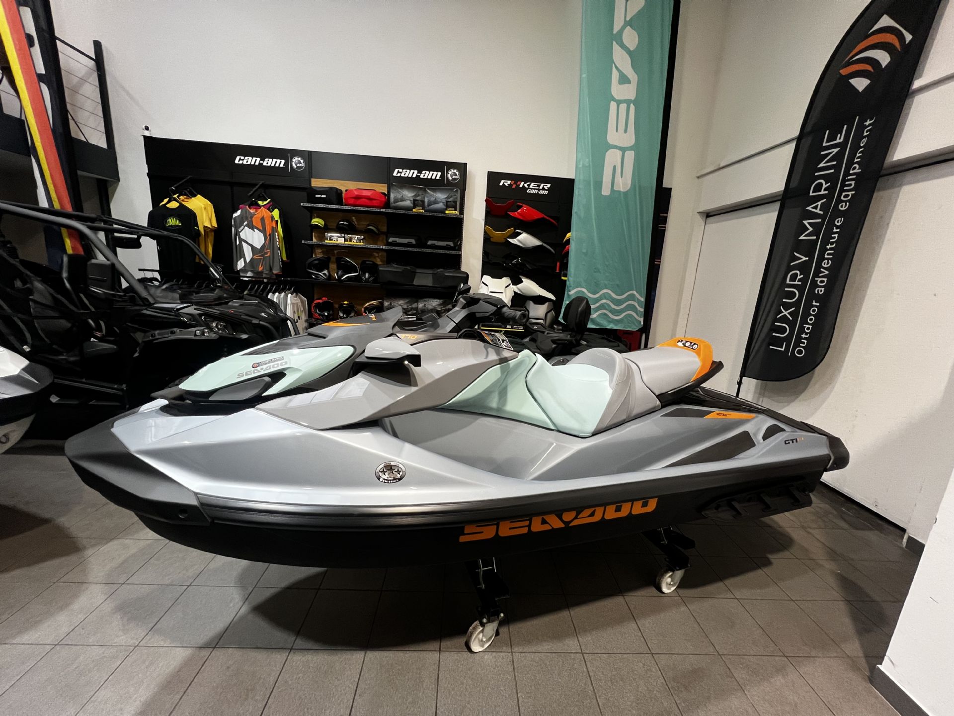 SeaDoo SEA DOO - GTI SE 170 - Ice Metal  Neo Mint - 2024