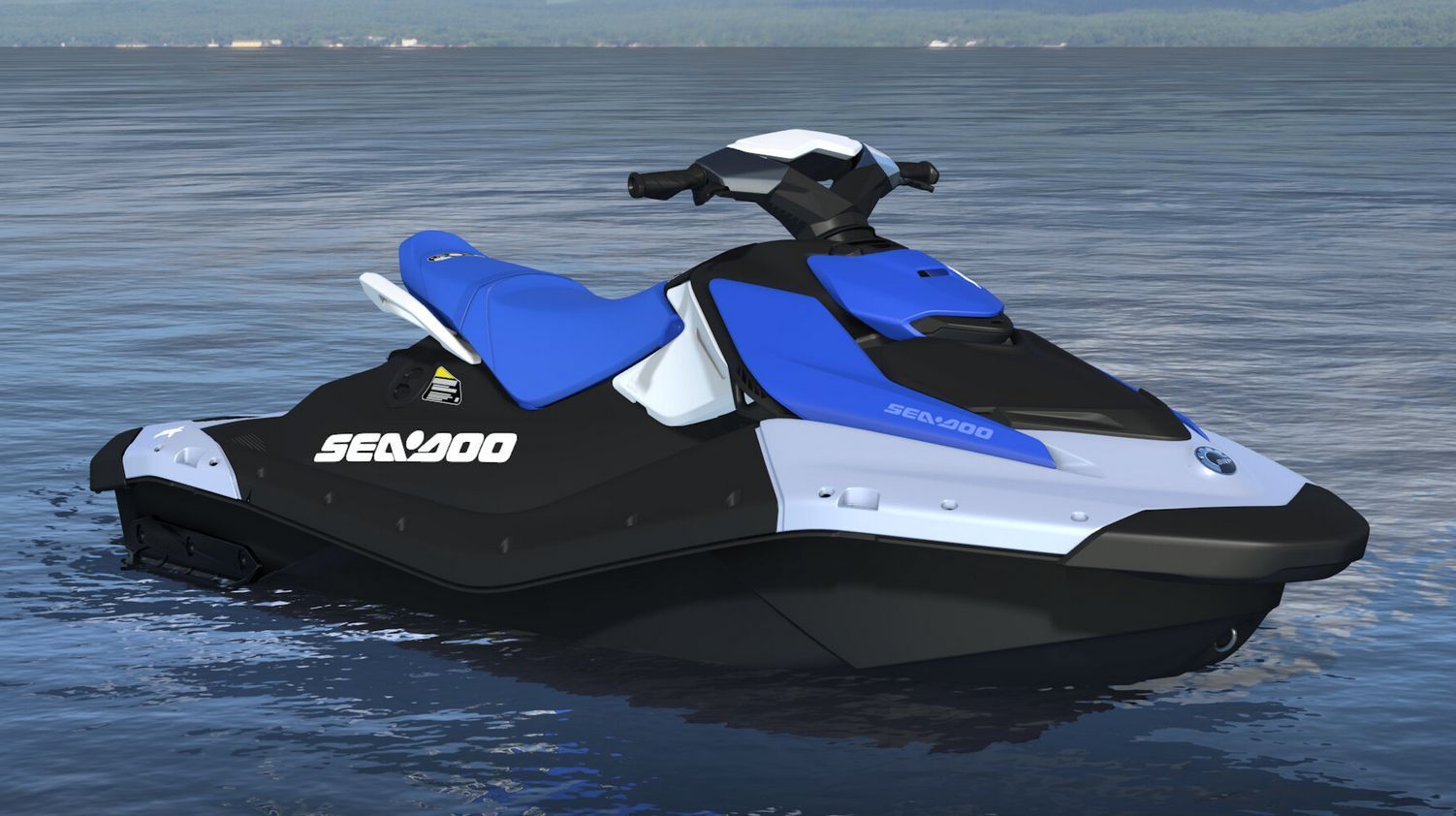 SeaDoo SPARK 2UP 90 - (Convenience Package)-Dazzling Blue - 2024