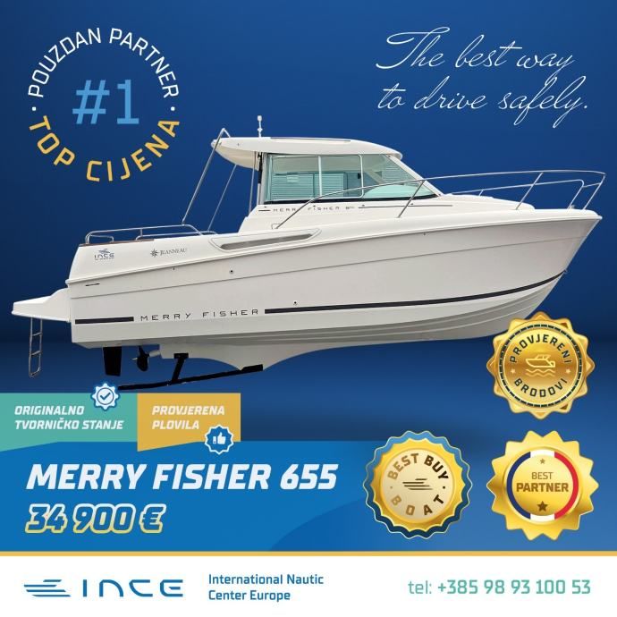 Jeanneau MERRY FISHER 655 YANMAR 110 - 2008