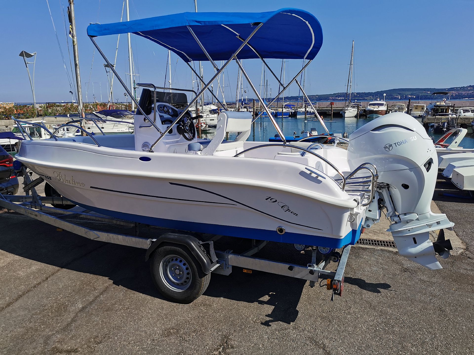 BLULINE 19 Open   Tohatsu 11... - 2026 - for sale: 25500.-EUR