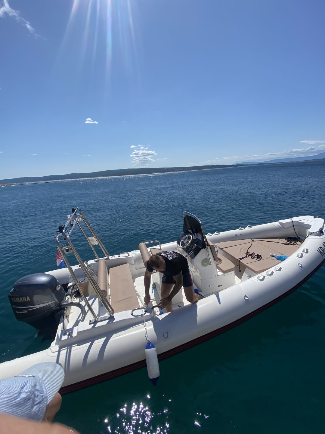 Dafman 680 + yamaha F150 + prikolica - 2015