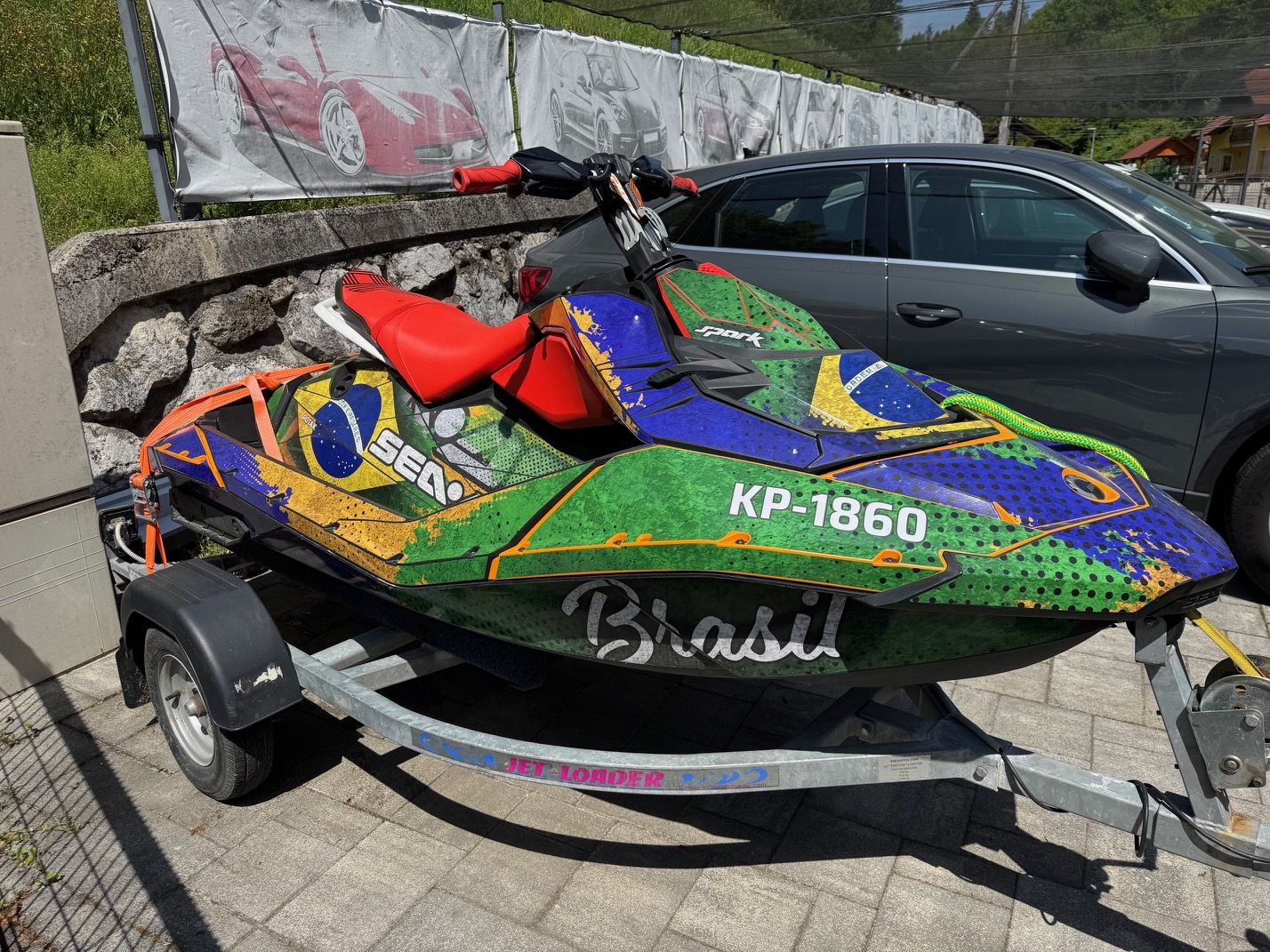 SeaDoo SPARK TRIXX+IBR+PRIKOLICA +GRAFIKE+PREDAL - 2018