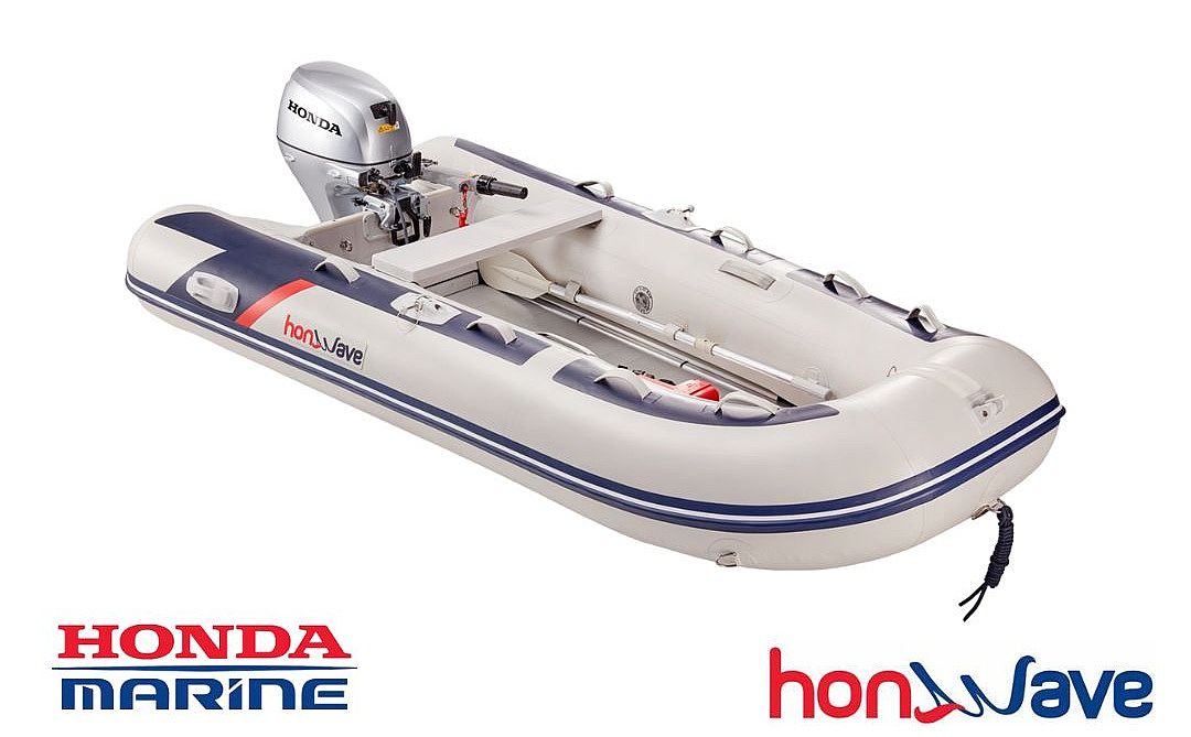 Honda T30 Honwave ALU DNO z napihljivo kobilico *10hp - 2025