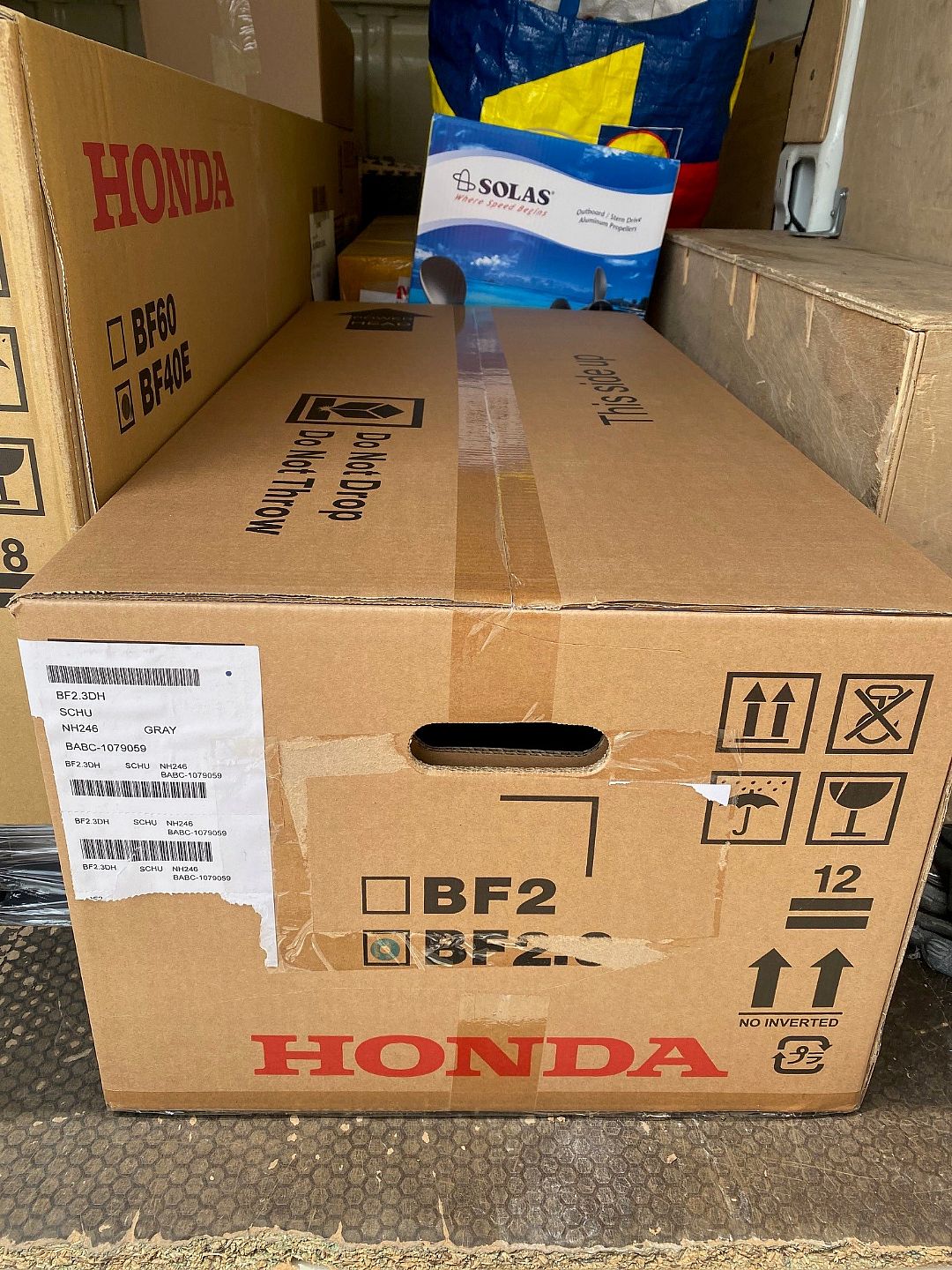 Honda T25 Honwave ALU DNO z napihljivo kobilico - 2026