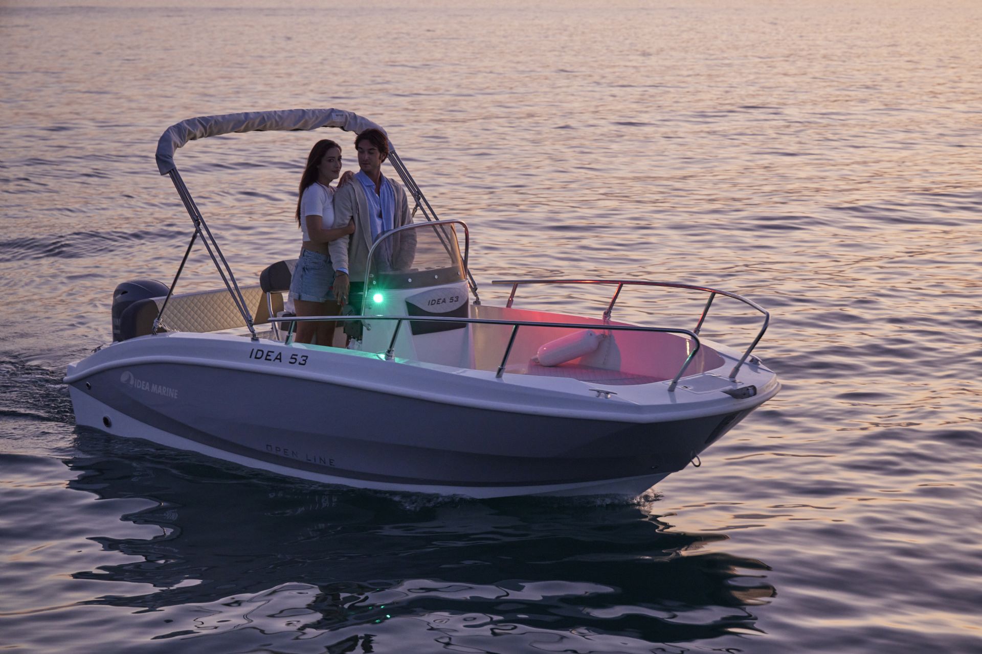 Idea Marine 53 Open+Yamaha F40GE... - 2025 - for sale: 22560.-EUR