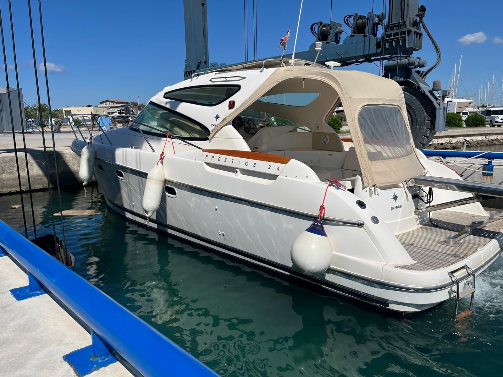Jeanneau Prestige 34S- Mone menjave - 2008