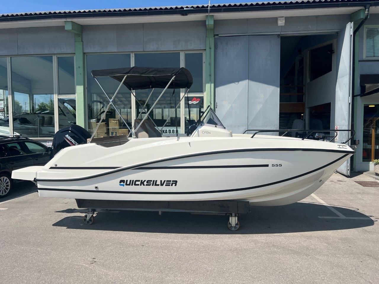 Quicksilver 555 Open + Mercury F... - 2025 - for sale: 36300.-EUR