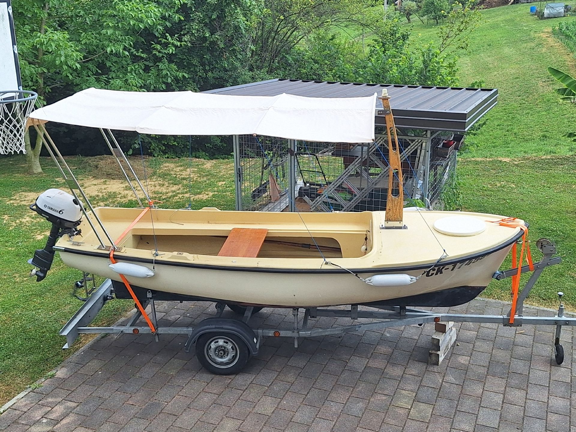 Elan Pasara 490 + Yamaha + prikolica l. 2015 - 1986