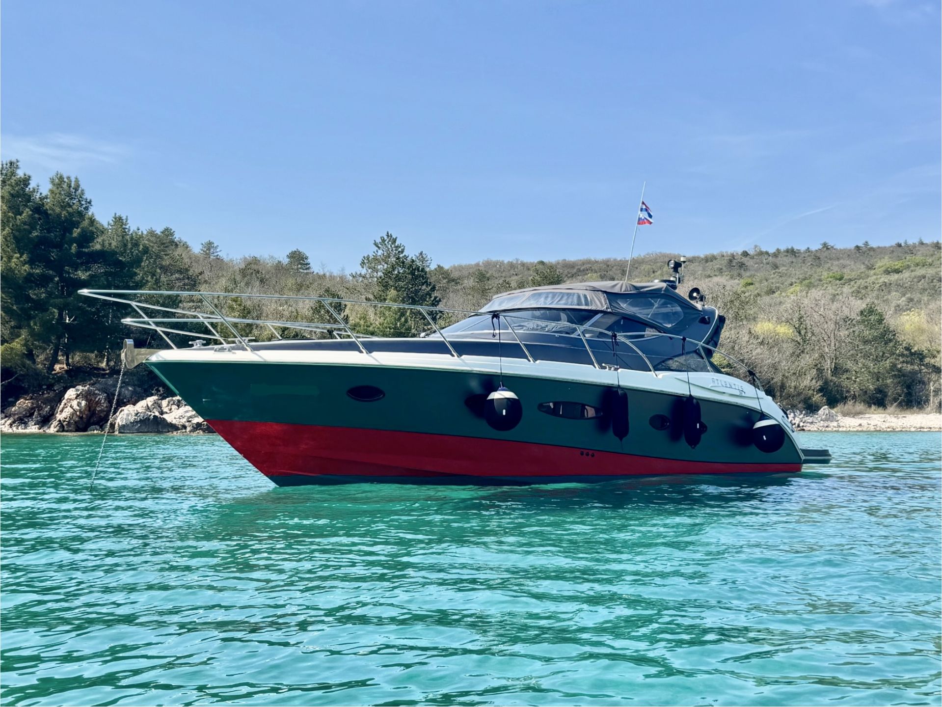 Atlantis 39 Open - Top ohranjen - 2007