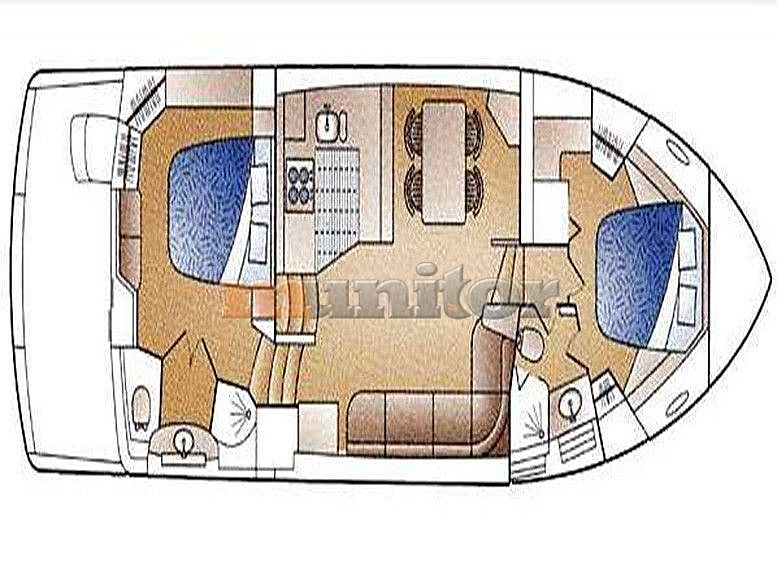 Carver 504 Fly - 1998 - for sale: 169000.-EUR