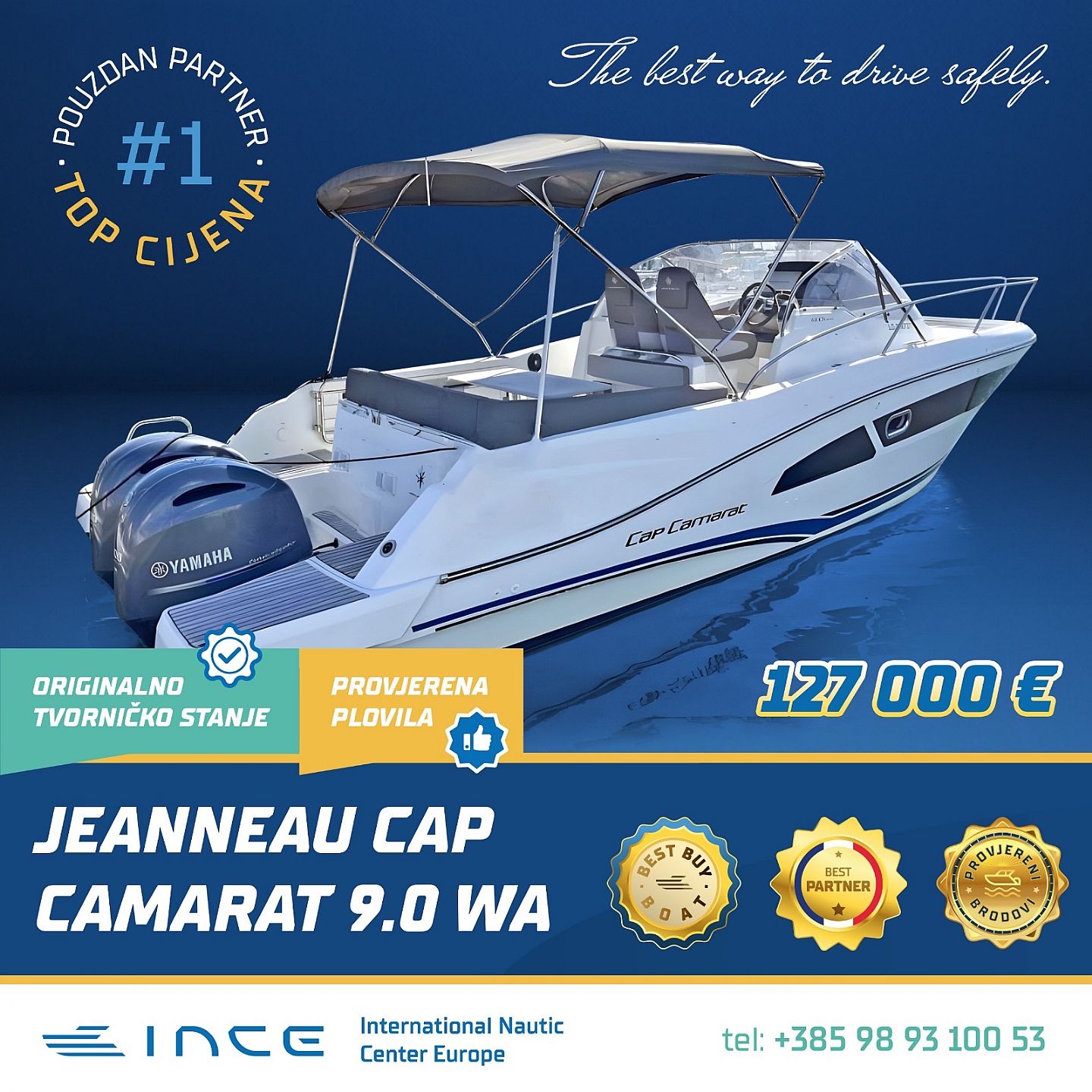 Jeanneau CAP CAMARAT 9.0 WA - 2020