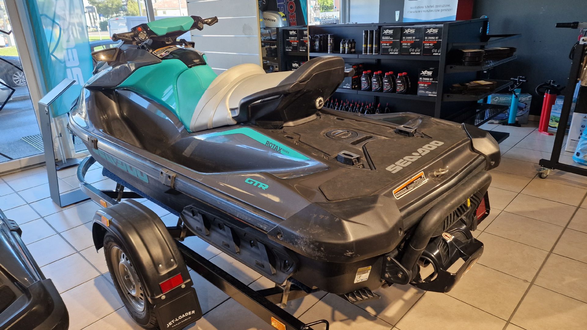 Sea-Doo GTR 230 - (Eclipse Black - Reef Blue) - 2024