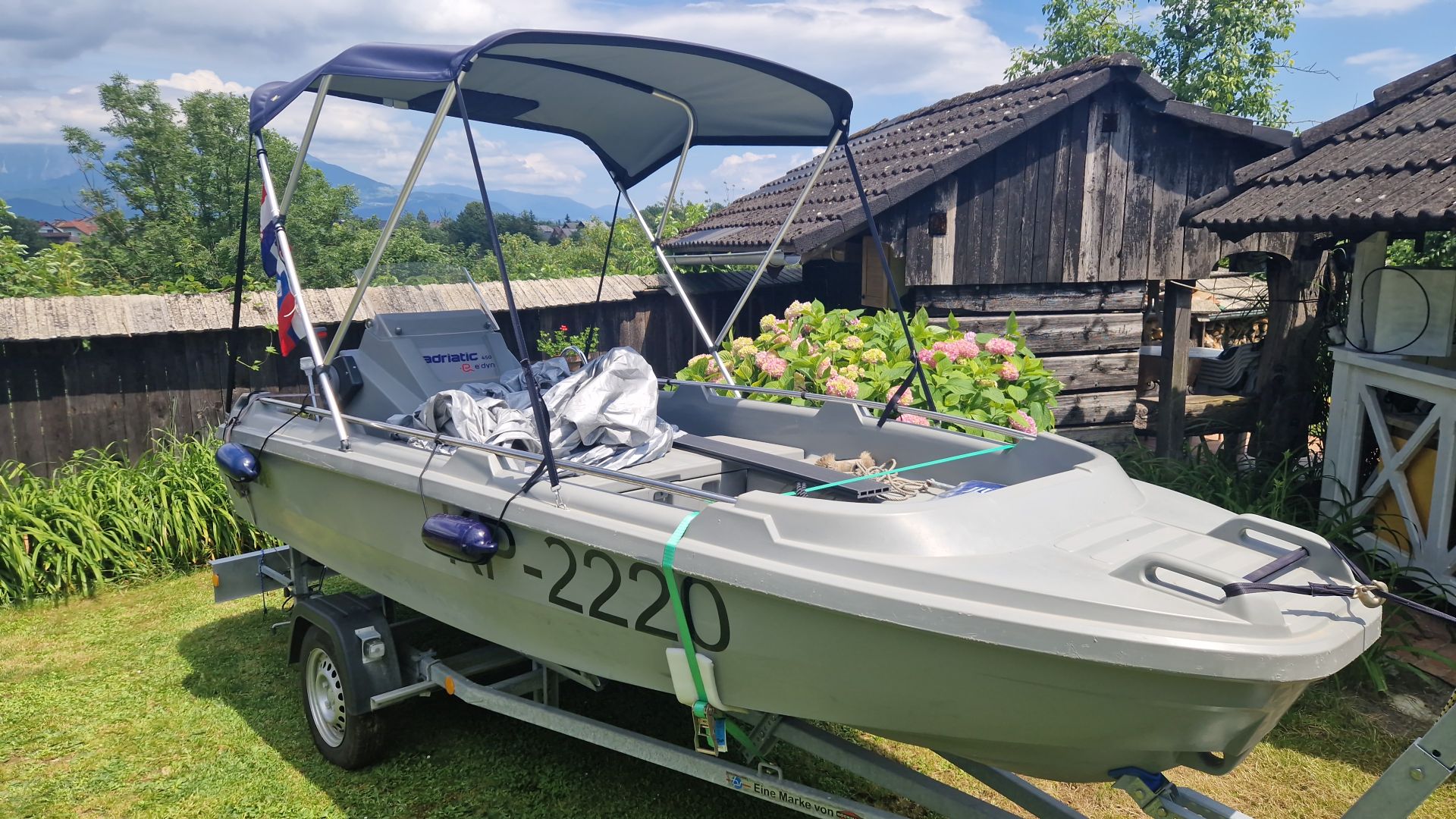 ROTO 450 + Yamaha 4T 20KM + TPV prikolica (Roto 450) - 2019