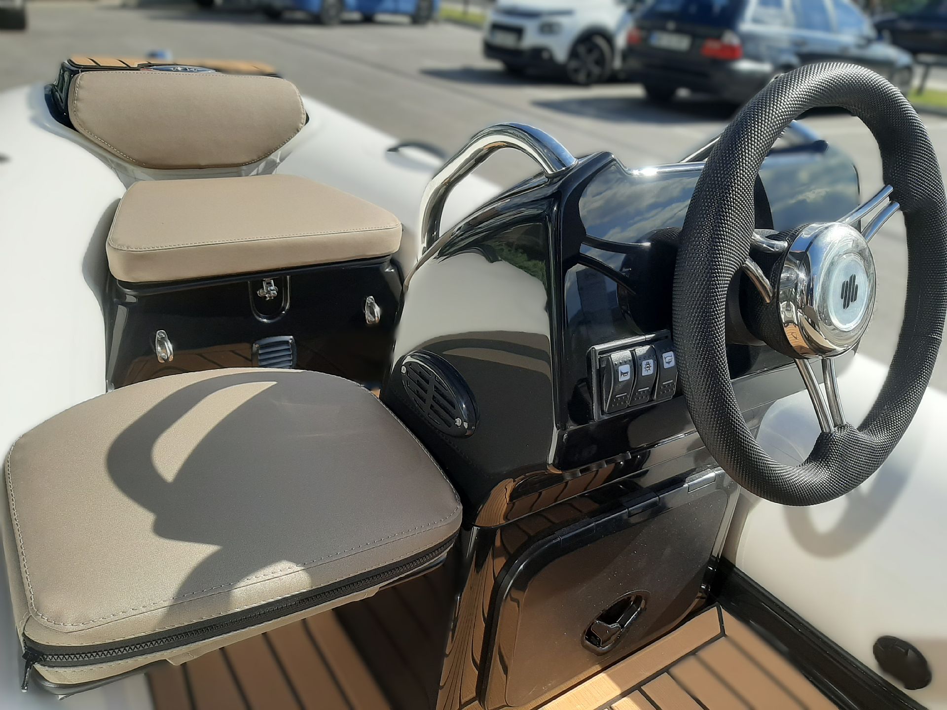 Grand Boats G340HGNF Off White Yamaha F25 - AKCIJA TENDERJEV - 2026