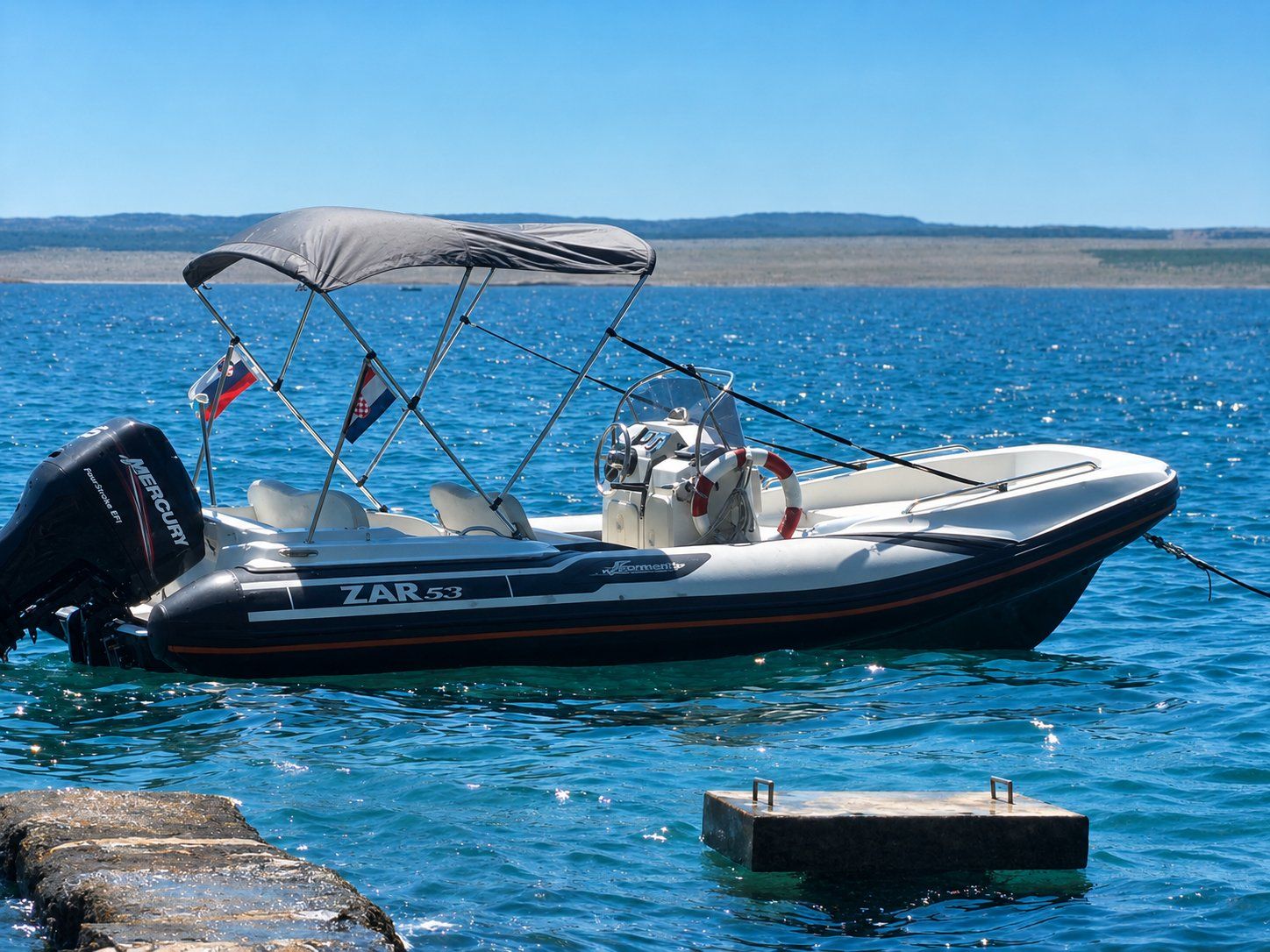 ZAR 53 + MERCURY F115 - odli�no ohranjen - 2008