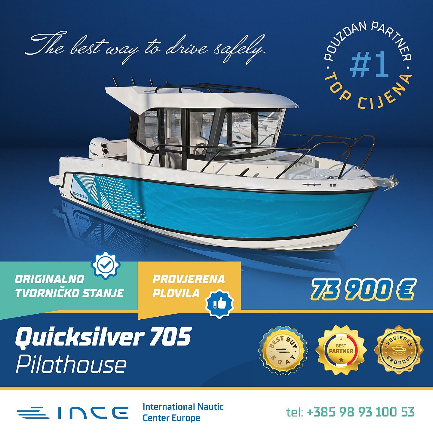 Quicksilver - 705 PILOTHOUSE - INCE NOVO - 2022