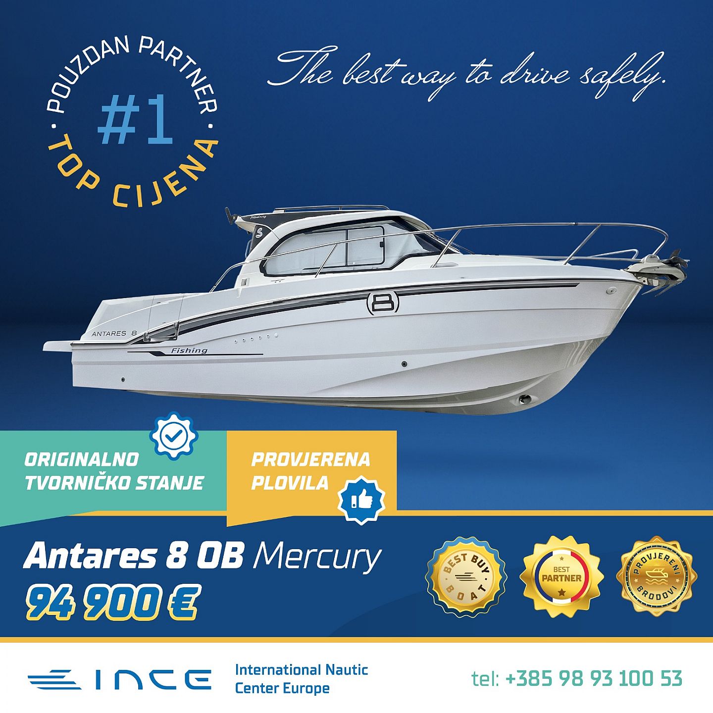 Beneteau ANTARES 8 OB V2 - INCE NOVO - 2022