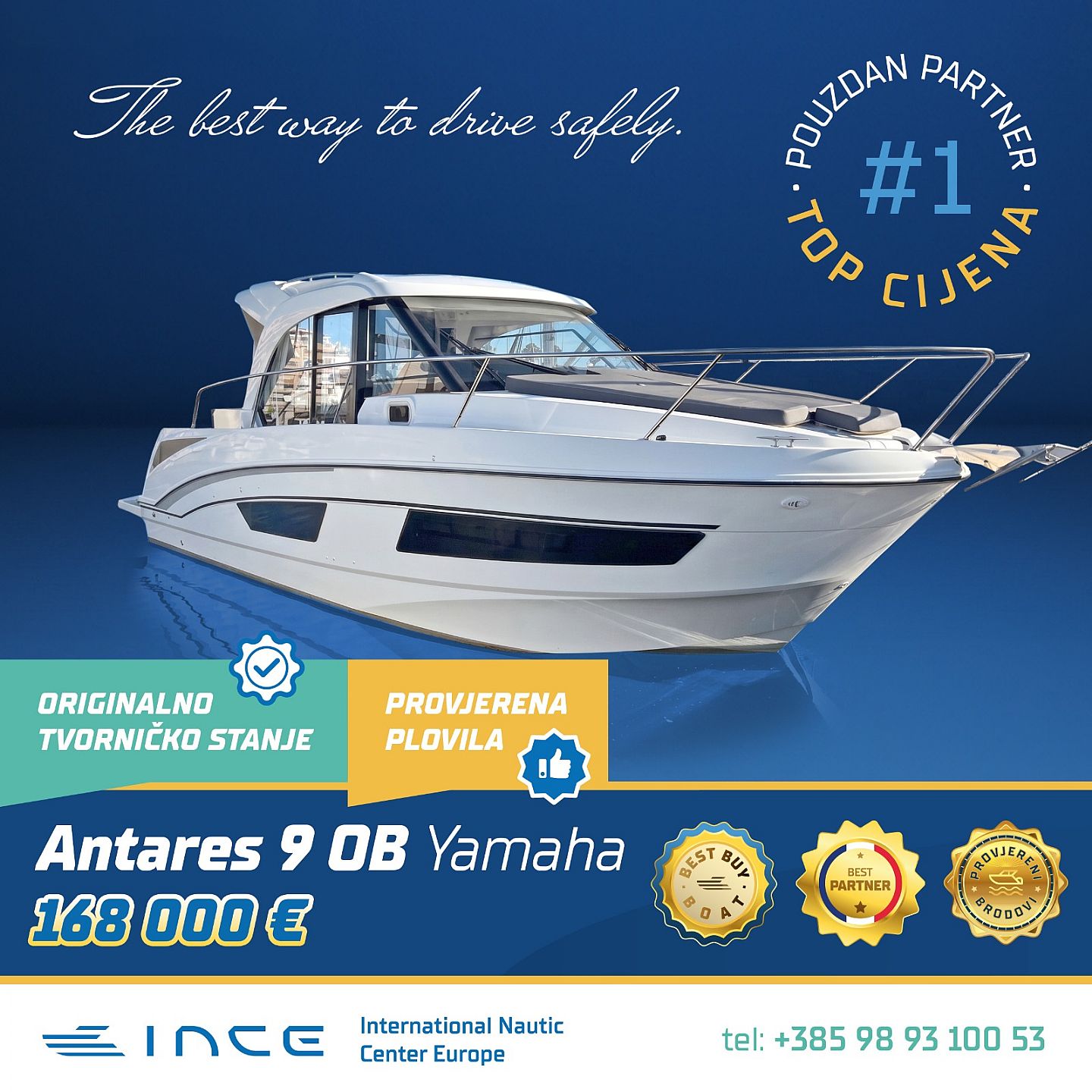 Beneteau ANTARES 9 OB YAMAHA ... - 2023 - for sale: 168000.-EUR