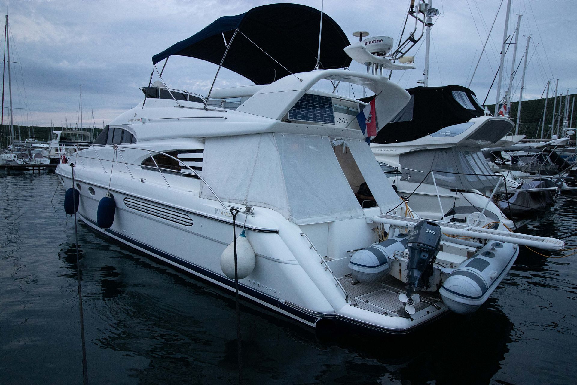 Fairline squadron 55 - 2003 - for sale: 290000.-EUR