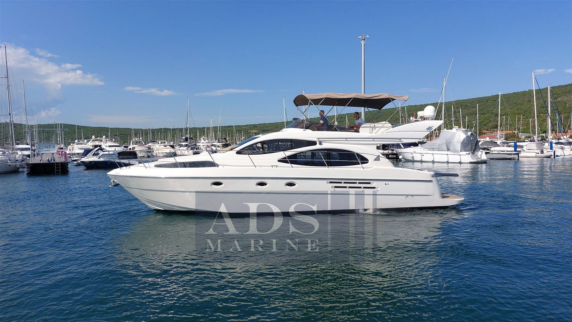 Azimut 46 Fly - 2000 - for sale: 199000.-EUR