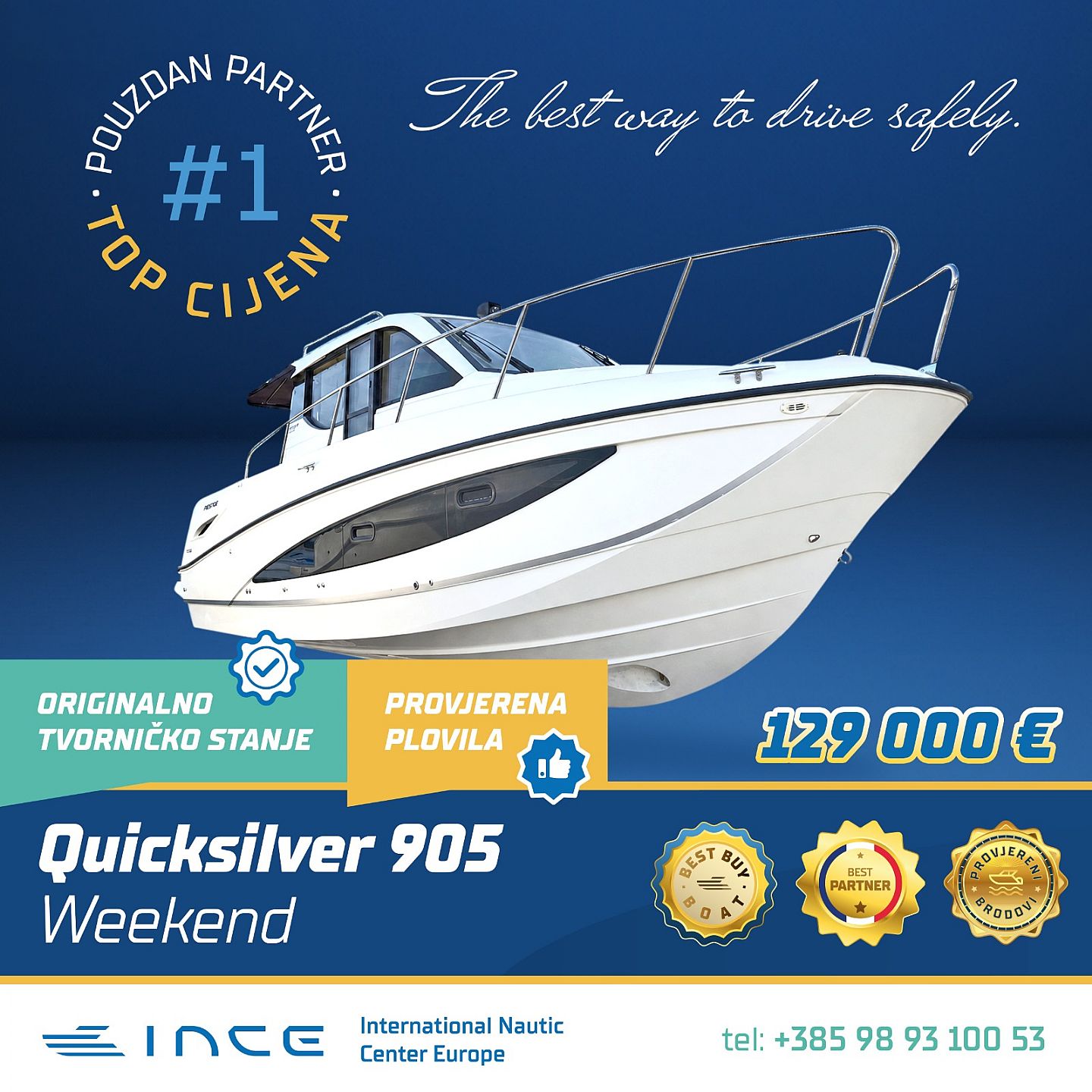 Quicksilver - 905 WEEKEND - INCE... - 2023 - for sale: 129000.-EUR
