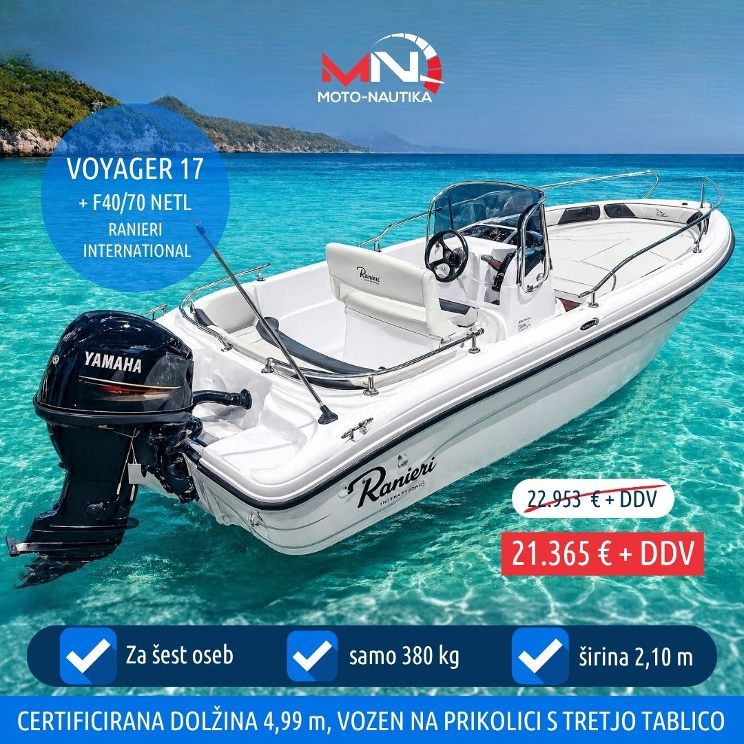 Ranieri International VOYAGER 17   F40-70 ... - 2026 - for sale: 21366.-EUR