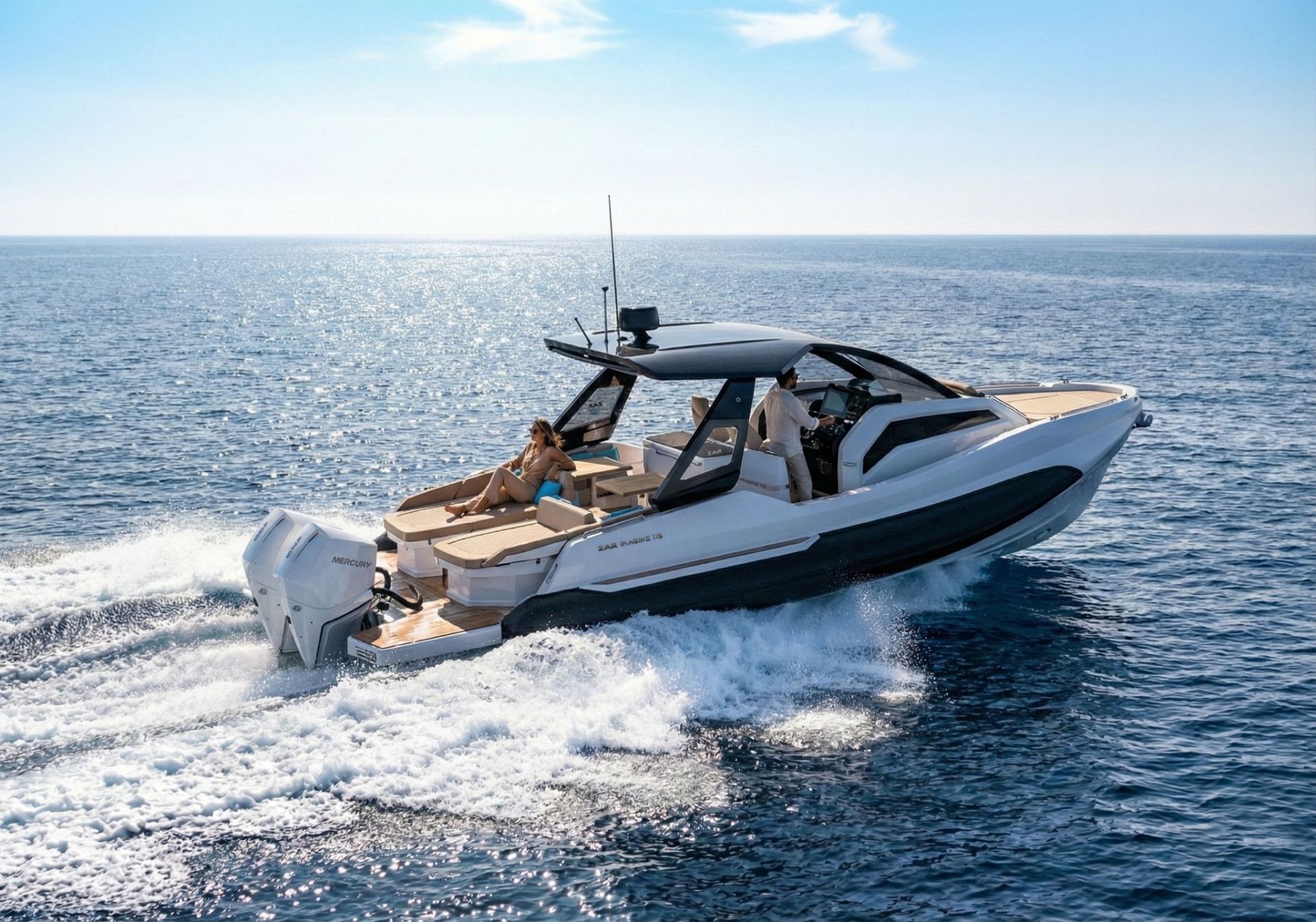 ZAR FORMENTI IMAGINE 115 + 2X YAMAHA F450 XTO - 2025