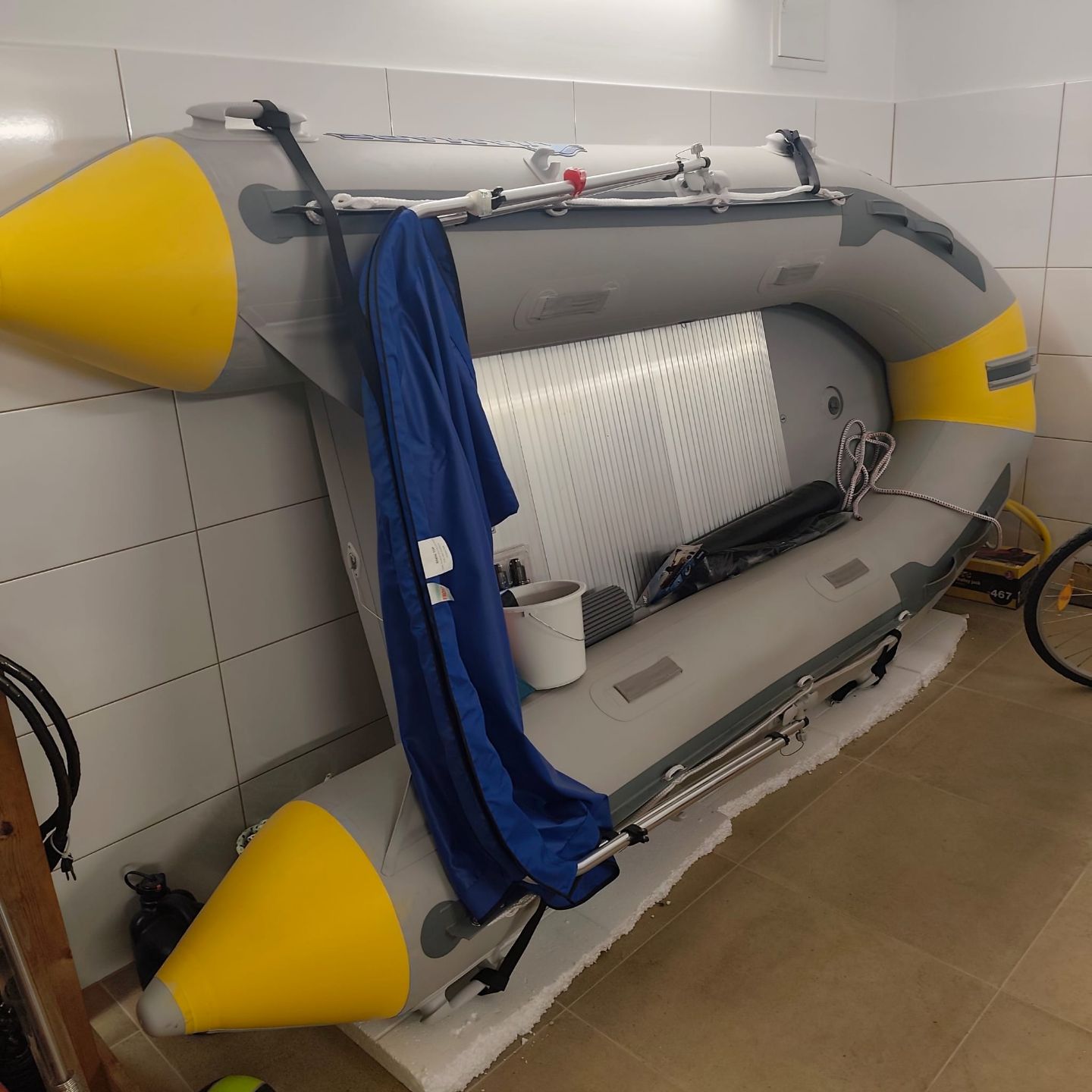 Viamare 330 ALU dno   motor Mercury F5   dod. oprema - 2024