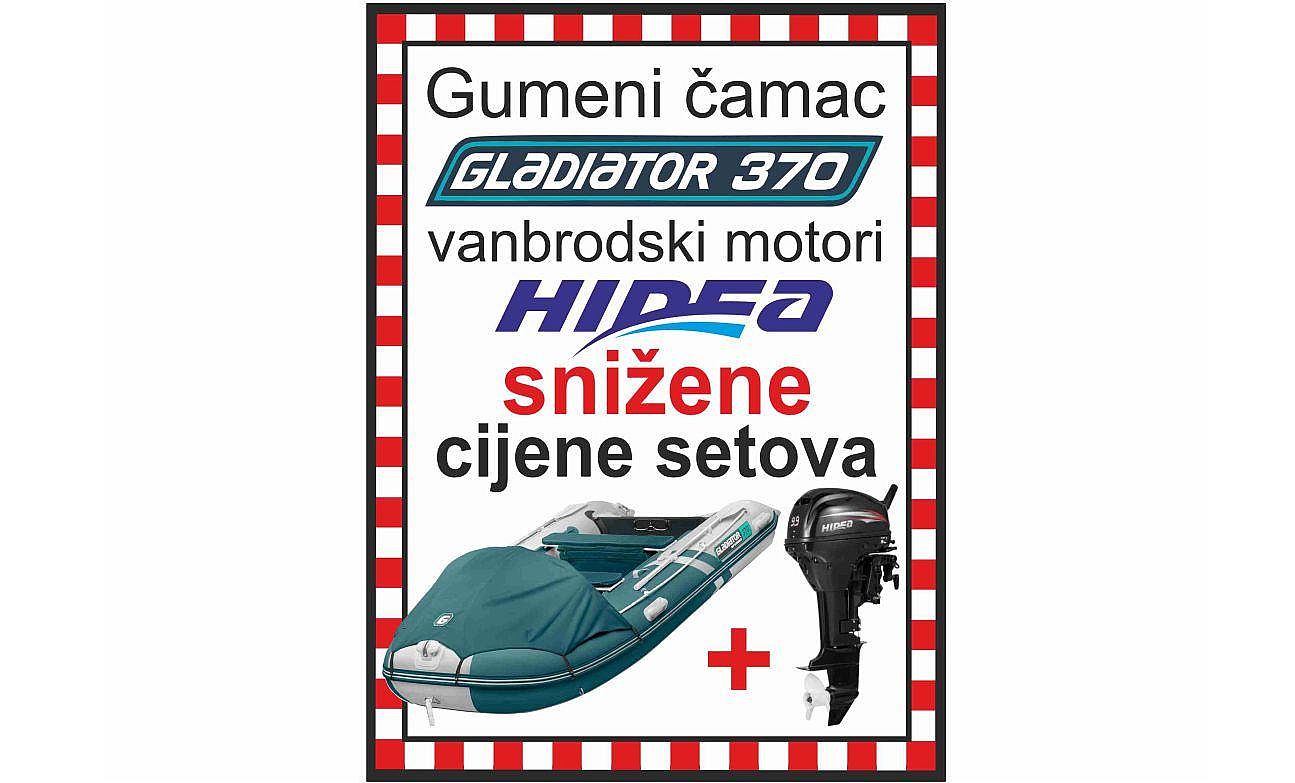 GLADIATOR set 370 + motori Hid... - 2025 - for sale: 2312.-EUR
