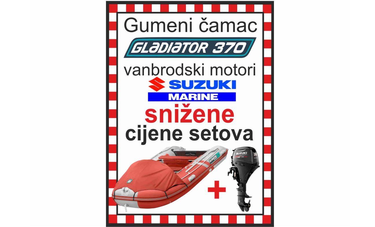 GLADIATOR set 370 + motori Suz... - 2025 - for sale: 2687.-EUR