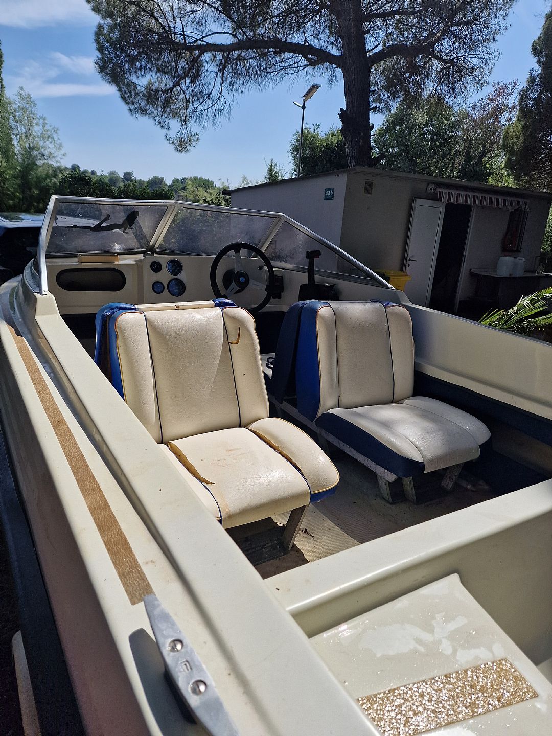 ELAN F 435, SUZUKI DF4OAETL, prikolica Elan F 435 - 1987