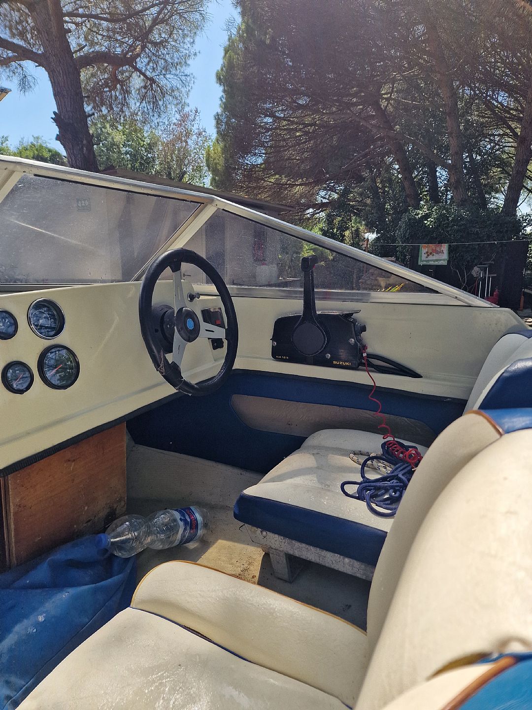 ELAN F 435, SUZUKI DF4OAETL, prikolica Elan F 435 - 1987