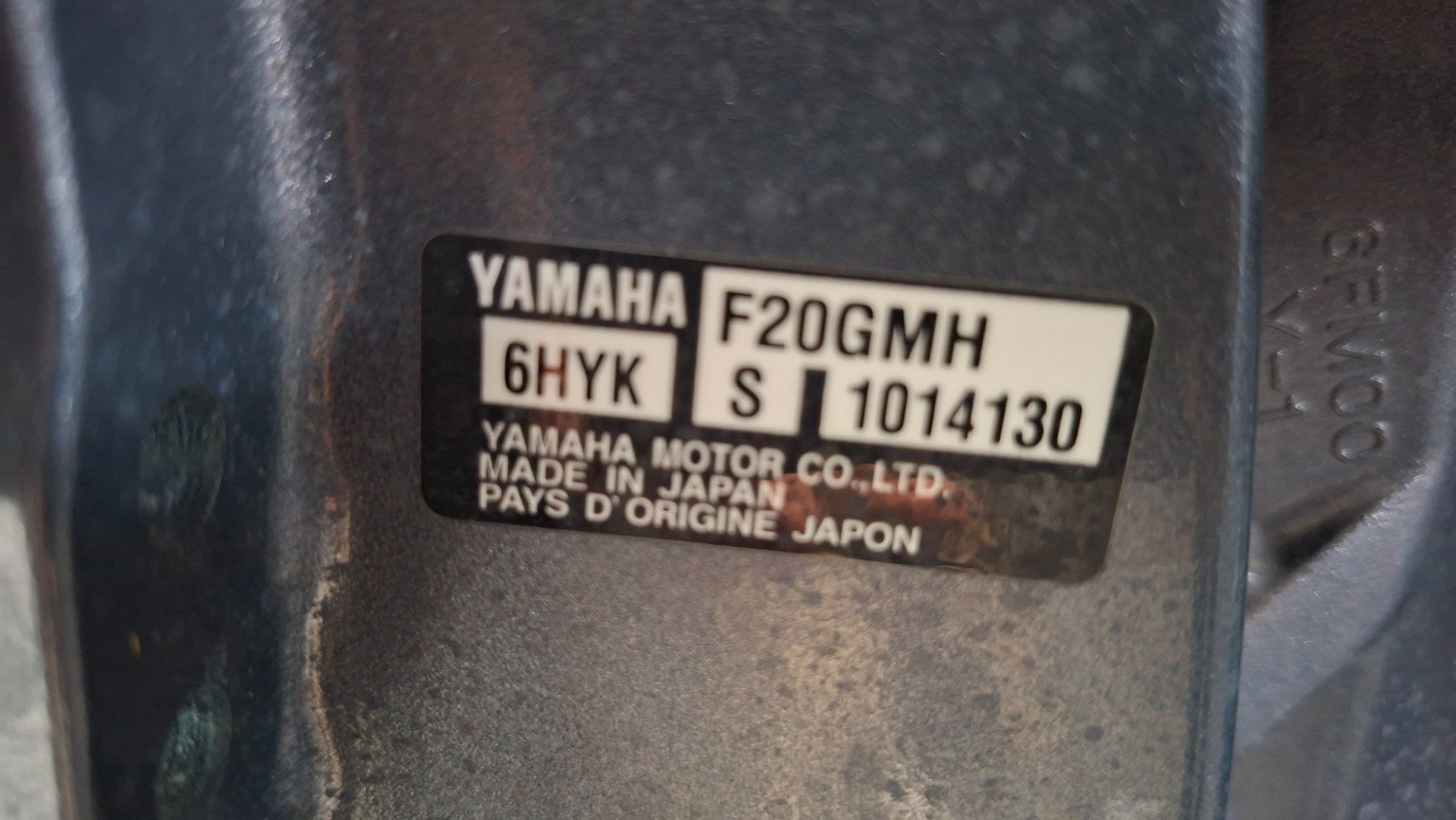 YAMAHA F20 GMH S - 2023