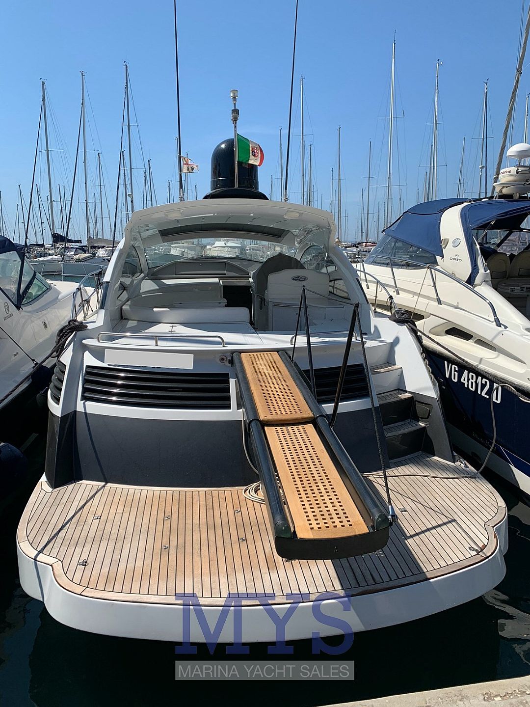 Pershing 46 - 2007 - for sale: 328000.-EUR
