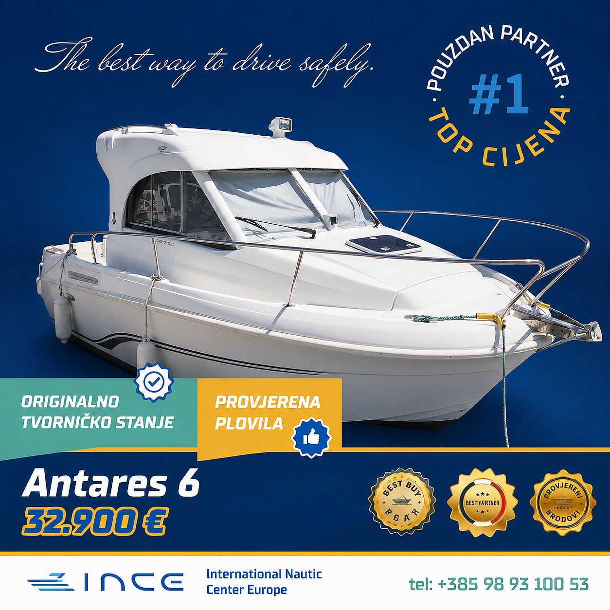 Beneteau ANTARES 6 YANMAR - INCE NOVO - 2008