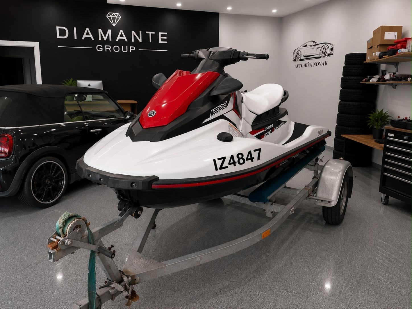 YAMAHA EX SPORT- RIKVERC   prikolica - 2017